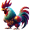 Cockfight game icon